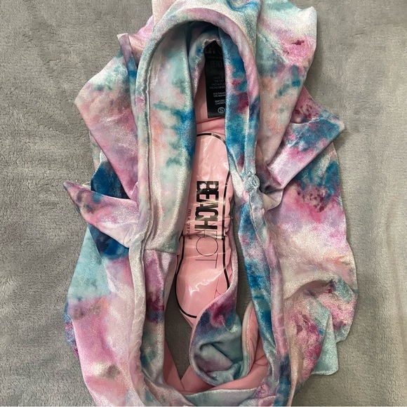 New! Beach Riot Poppy daisy candy skies tie dye bikinis bottom 24995 - Picture 6 of 8